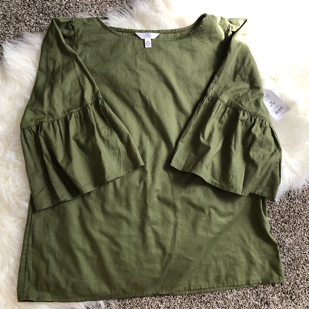 Bell Sleeve Blouse